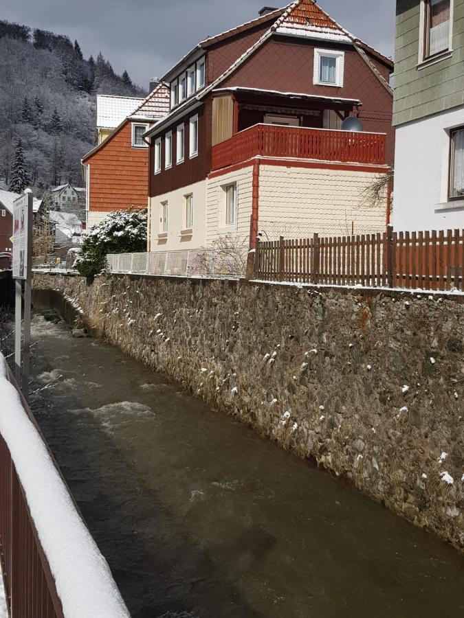 Haus Am Fluss Mit Wunderschoener Dachterrasse Mit Flussblick ,Garten Und Grill Zorge Exterior photo