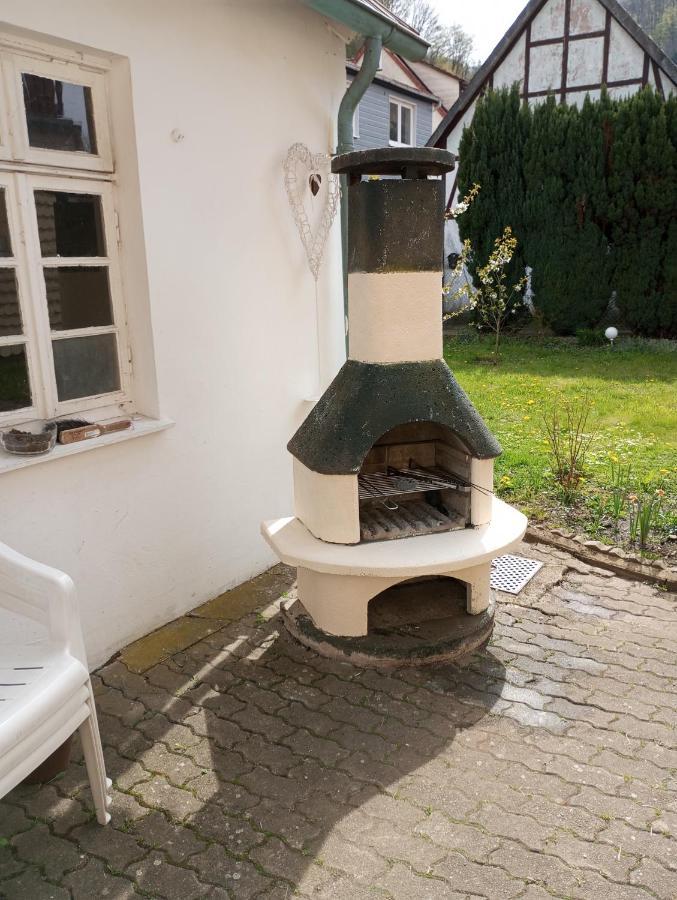 Haus Am Fluss Mit Wunderschoener Dachterrasse Mit Flussblick ,Garten Und Grill Zorge Exterior photo